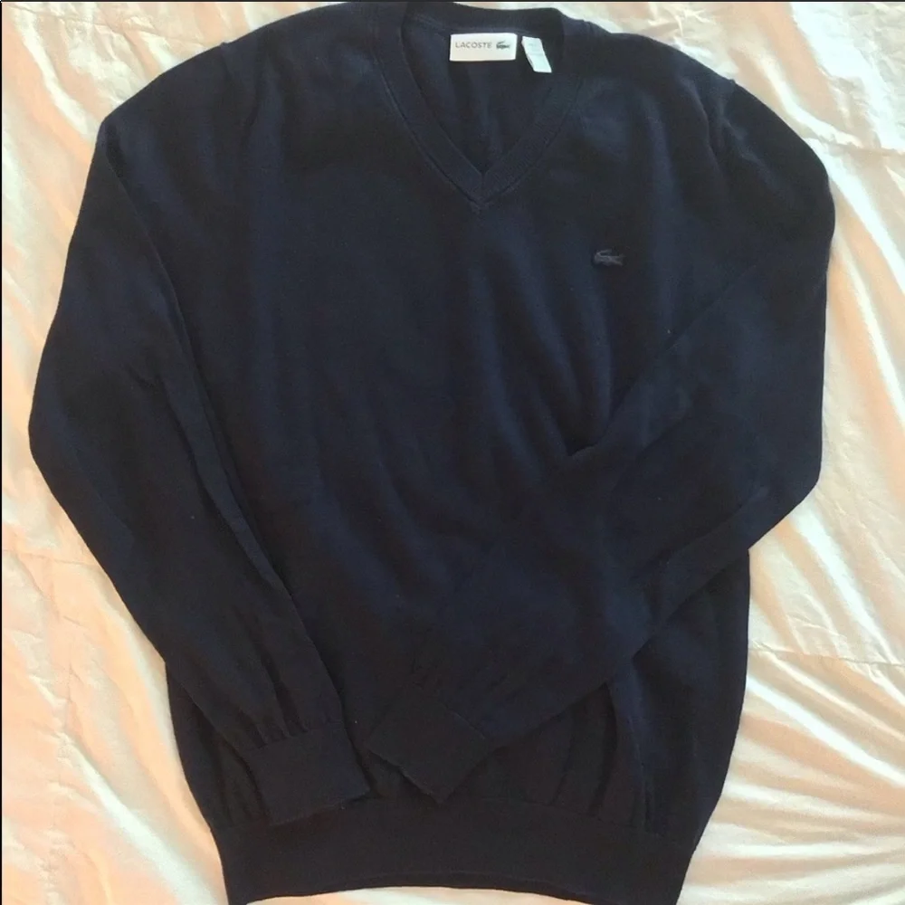 Lacoste V neck sweater
